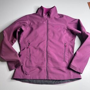 Patagonia Adze Softshell Jacket Womens Medium Magenta Purple Polartec Windbloc